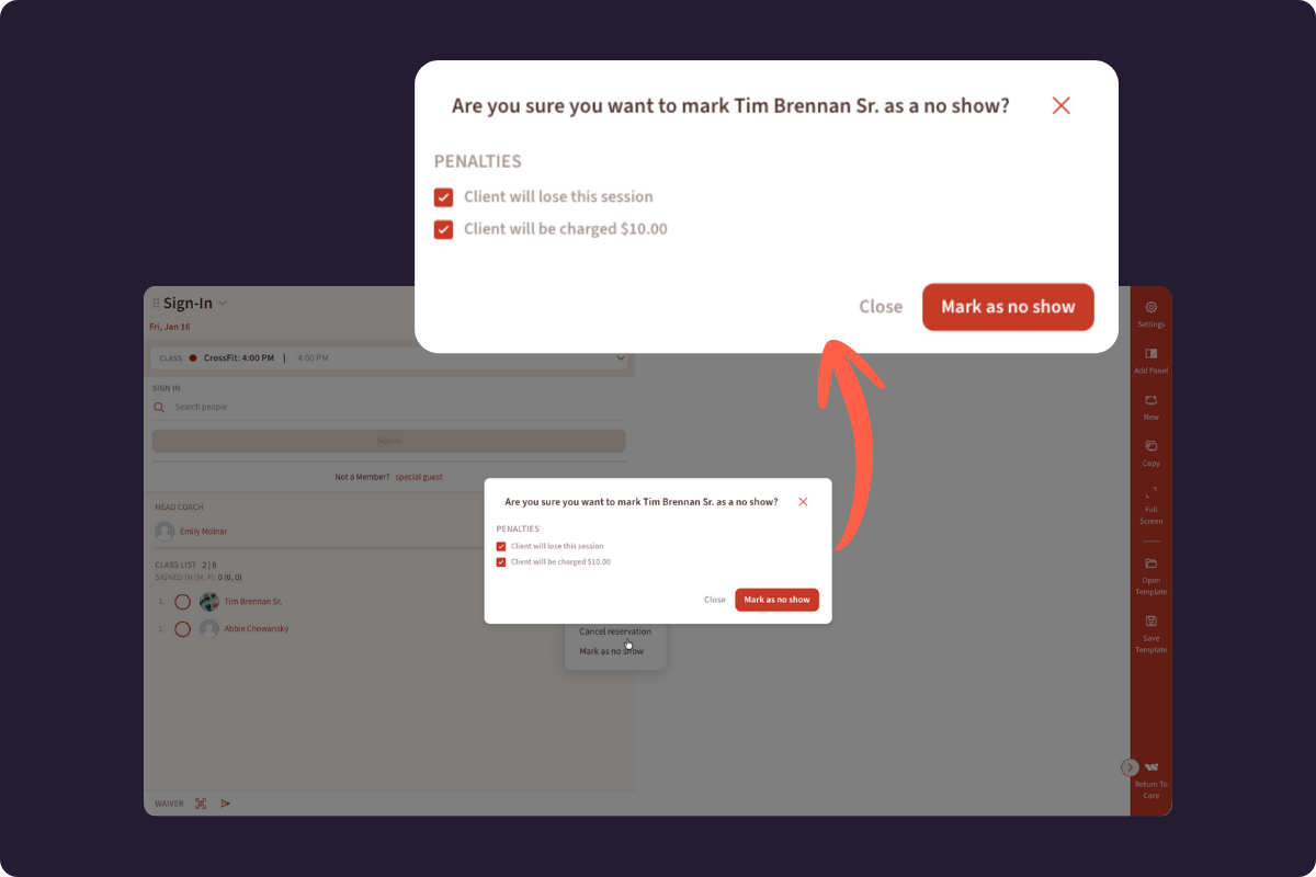 Kiosk+ Mark as No Show.png